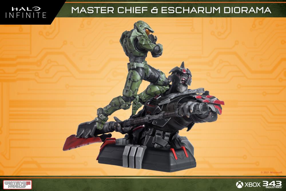 Halo Infinite Master Chief vs. Escharum Diorama Gallery Image 10