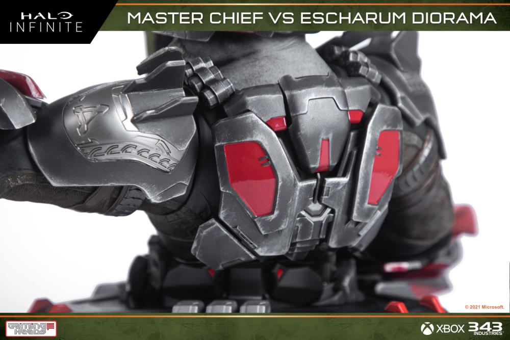 Halo Infinite Master Chief vs. Escharum Diorama Gallery Image 21
