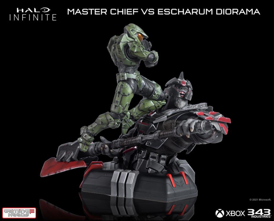 Halo Infinite Master Chief vs. Escharum Diorama Gallery Image 11