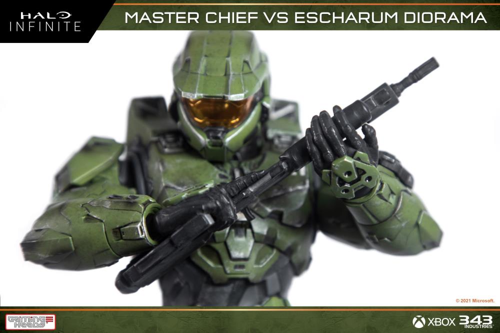 Halo Infinite Master Chief vs. Escharum Diorama Gallery Image 24