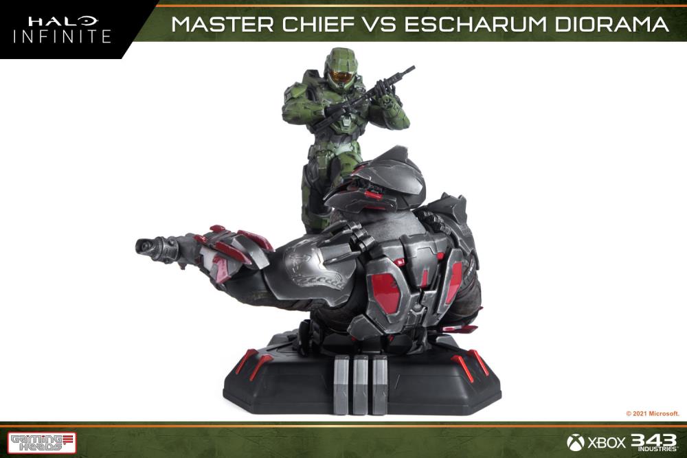 Halo Infinite Master Chief vs. Escharum Diorama Gallery Image 3