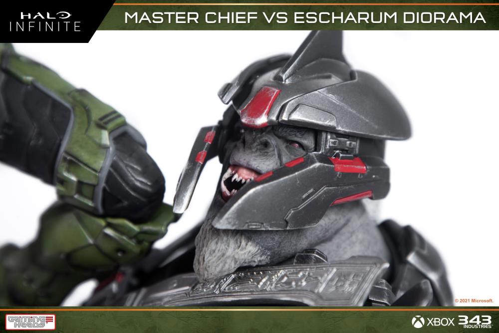 Halo Infinite Master Chief vs. Escharum Diorama Gallery Image 18