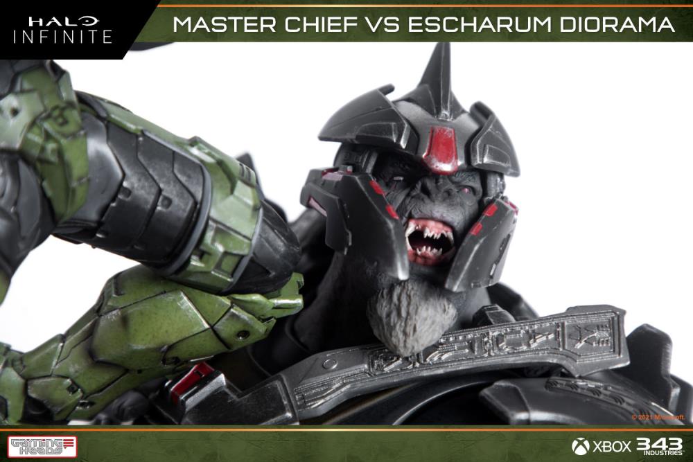 Halo Infinite Master Chief vs. Escharum Diorama Gallery Image 26