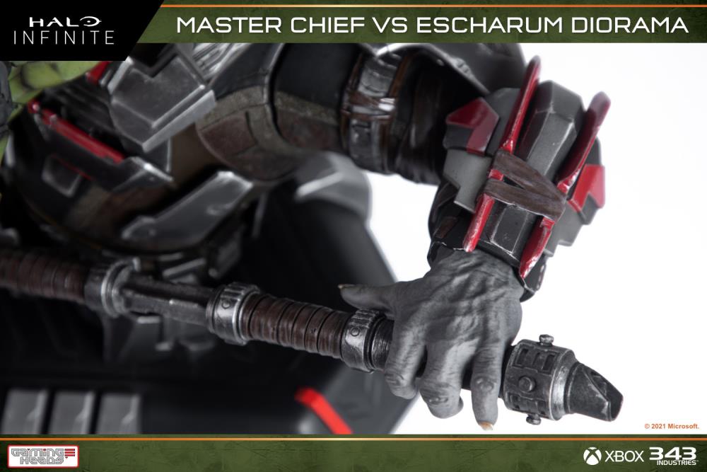 Halo Infinite Master Chief vs. Escharum Diorama Gallery Image 25