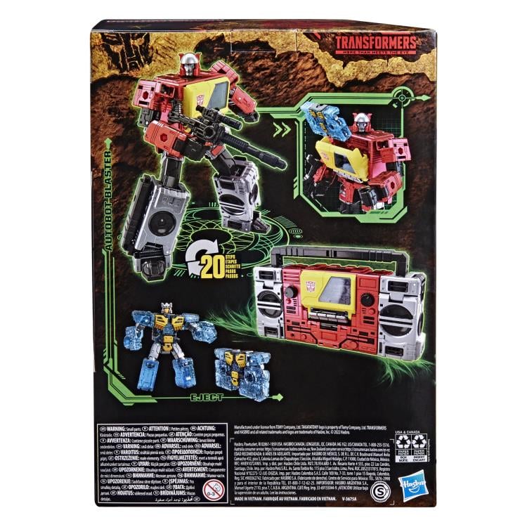 Transformers War for Cybertron: Kingdom Voyager Blaster Gallery Image 8
