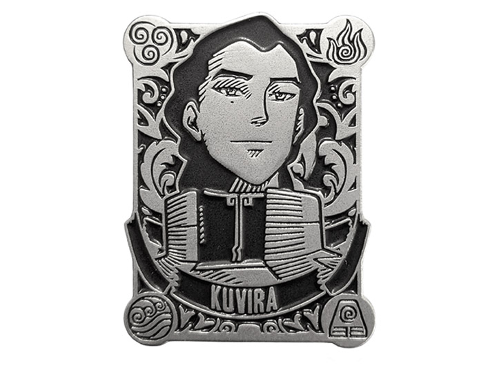 The Legend of Korra Silver Badge Kuvira (1st Edition) Enamel Pin Gallery Image 1