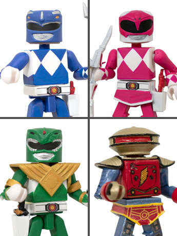 Mighty Morphin Power Rangers Minimates Series 1 Box Set Gallery Image 2