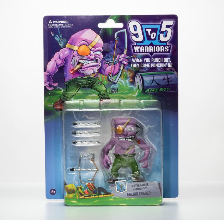 9 to 5 Warriors Major Eraser Figure Gallery Image 6