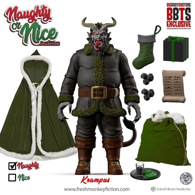 Naughty or Nice Collection Krampus Deluxe BBTS Exclusive Figure Gallery Image 3