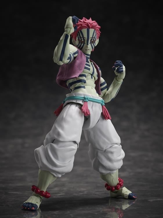 Demon Slayer: Kimetsu no Yaiba BUZZmod. Akaza 1/12 Scale Action Figure Gallery Image 4