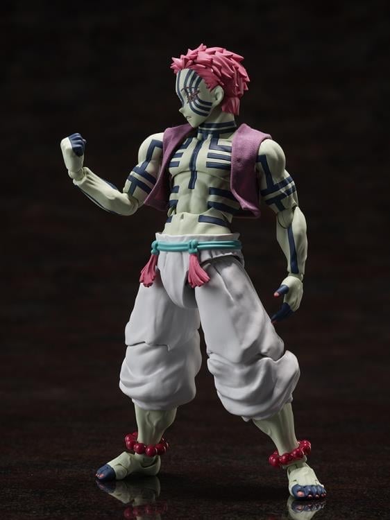 Demon Slayer: Kimetsu no Yaiba BUZZmod. Akaza 1/12 Scale Action Figure Gallery Image 3