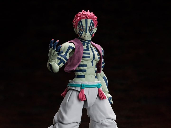 Demon Slayer: Kimetsu no Yaiba BUZZmod. Akaza 1/12 Scale Action Figure