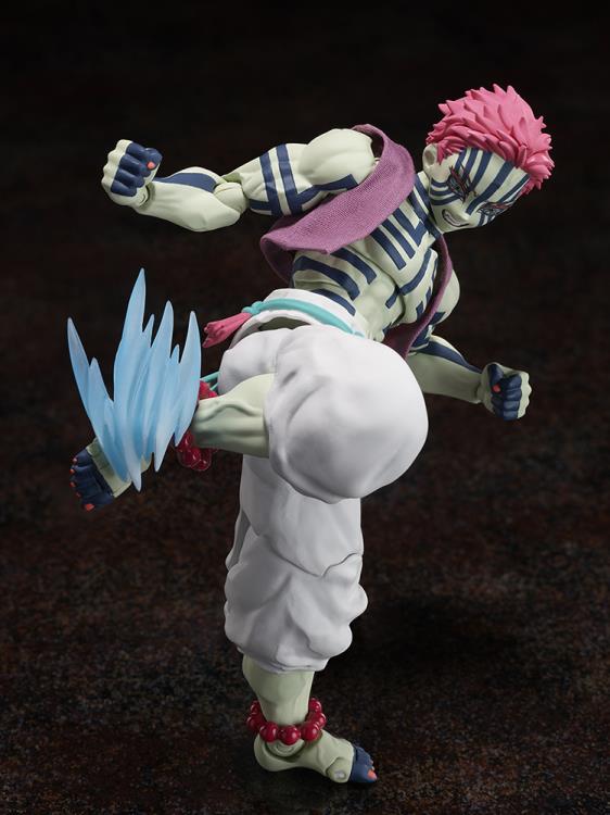 Demon Slayer: Kimetsu no Yaiba BUZZmod. Akaza 1/12 Scale Action Figure