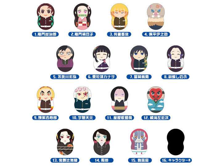 Demon Slayer: Kimetsu no Yaiba Coo'nuts Vol. 2 Box of 14 Random Figures Gallery Image 1