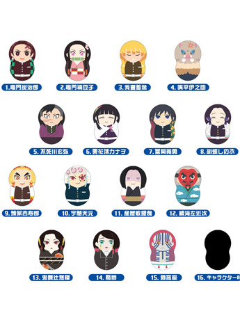 Demon Slayer: Kimetsu no Yaiba Coo'nuts Vol. 2 Box of 14 Random Figures Gallery Image 2