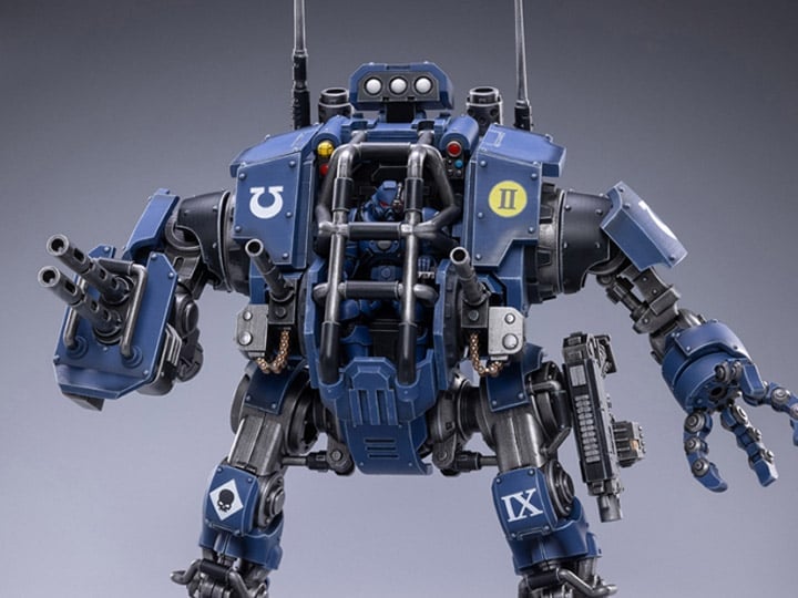 Warhammer 40K Ultramarines Invictor Tactical Warsuit 1/18 Scale Mecha Figure Set Gallery Image 1