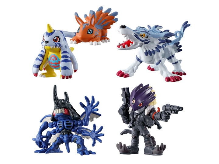 Digimon Adventure The Digimon New Collection Vol.4 Set of 4 Figures