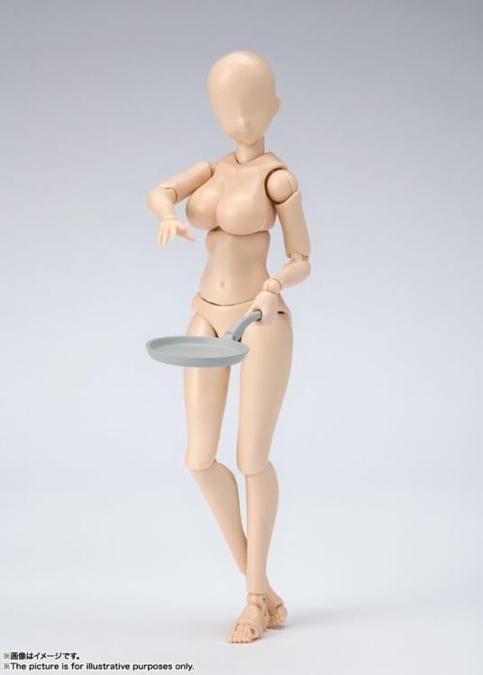 S.H.Figuarts DX Body-chan Kentaro Yabuki Set (Pale Orange Color