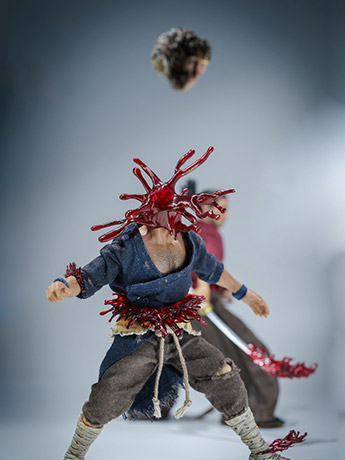 Enveloped Yaomo Series Blood Splash Effect 1/12 Scale Accessory Pack Gallery Image 3