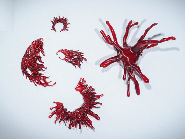 Enveloped Yaomo Series Blood Splash Effect 1/12 Scale Accessory Pack Gallery Image 1
