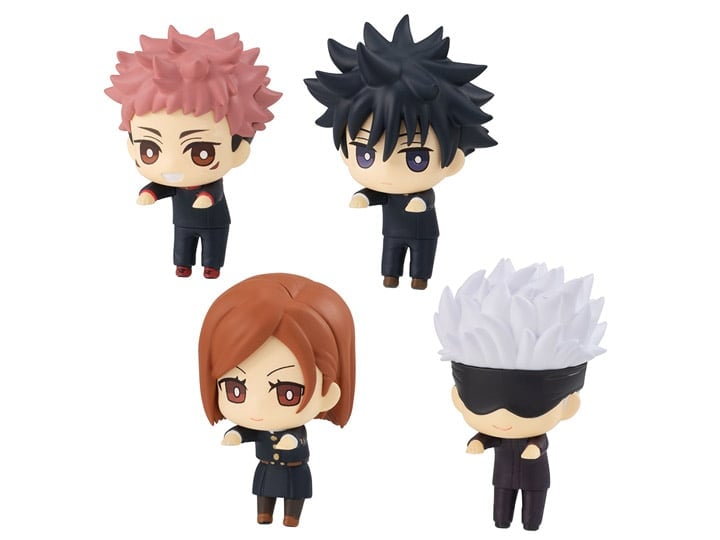 Jujutsu Kaisen Hikkake Puchi Set of 4 Noodle Stopper Figures