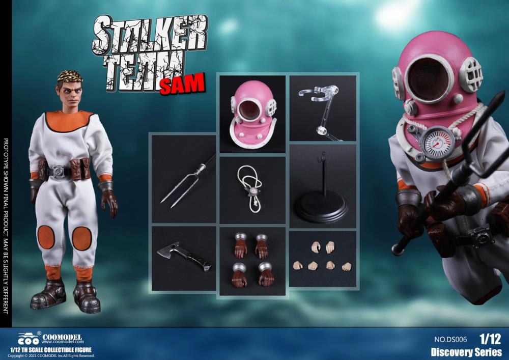 Discovery Series Stalker Team Sam (Color Ver.) 1/12 Scale Figure Gallery Image 11