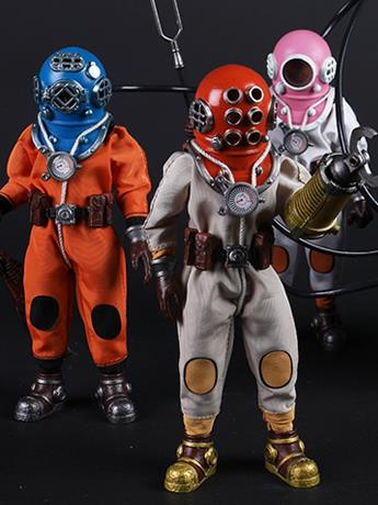 Discovery Series Stalker Team (Color Ver.) 1/12 Scale Boxed Set of