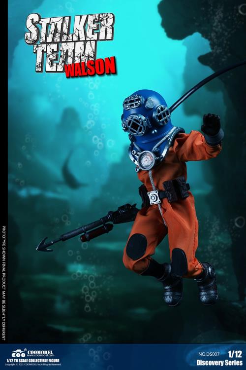 Discovery Series Stalker Team (Color Ver.) 1/12 Scale Boxed Set of