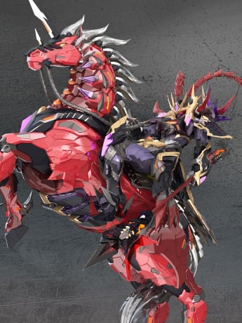 Legend of Star General MNQ-05X God of War Lu Bu (Deluxe Ver.) 1/72 Scale Figure Gallery Image 2