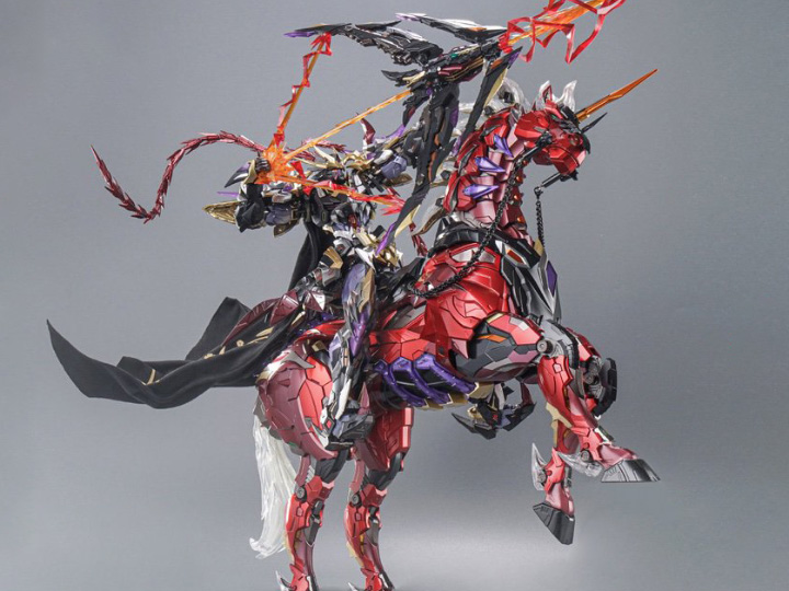 Legend of Star General MNQ-05X God of War Lu Bu (Deluxe Ver.) 1/72 Scale Figure Gallery Image 1
