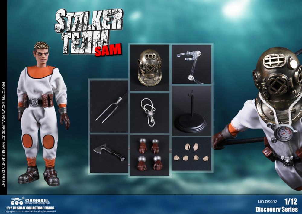 Discovery Series Stalker Team (Copper Ver.) 1/12 Scale Boxed Set of 3 Figures Gallery Image 14