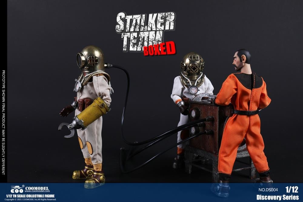 Discovery Series Stalker Team (Copper Ver.) 1/12 Scale Boxed Set of 3 Figures Gallery Image 24