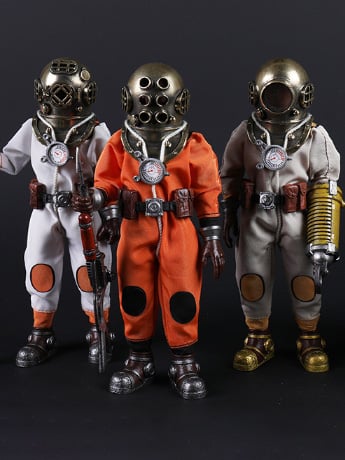 Discovery Series Stalker Team (Copper Ver.) 1/12 Scale Boxed Set of 3 Figures Gallery Image 2