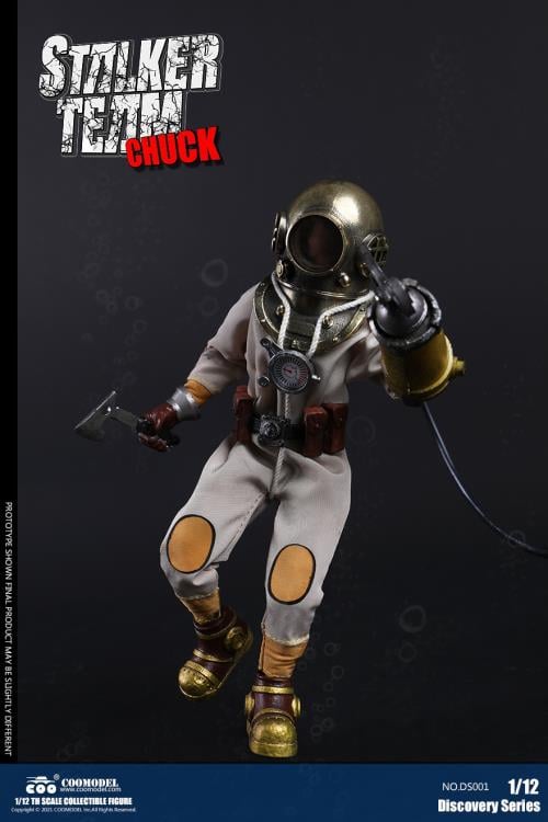 Discovery Series Stalker Team (Copper Ver.) 1/12 Scale Boxed Set of 3 Figures Gallery Image 3