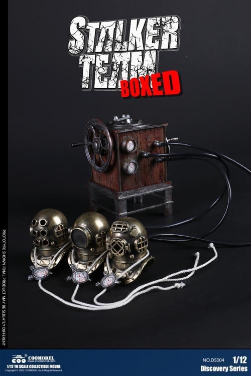Discovery Series Stalker Team (Copper Ver.) 1/12 Scale Boxed Set of 3 Figures Gallery Image 26