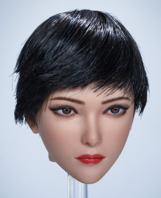 Female Head Sculpt 1/6 Scale Accessory (YMT063B) Gallery Image 3