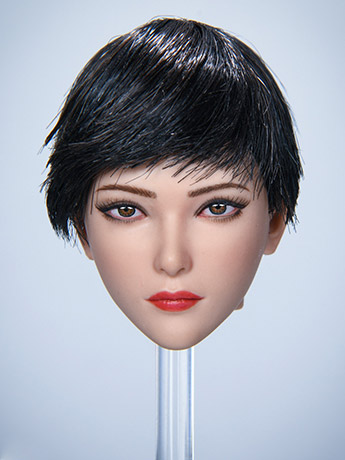 Female Head Sculpt 1/6 Scale Accessory (YMT063B) Gallery Image 2