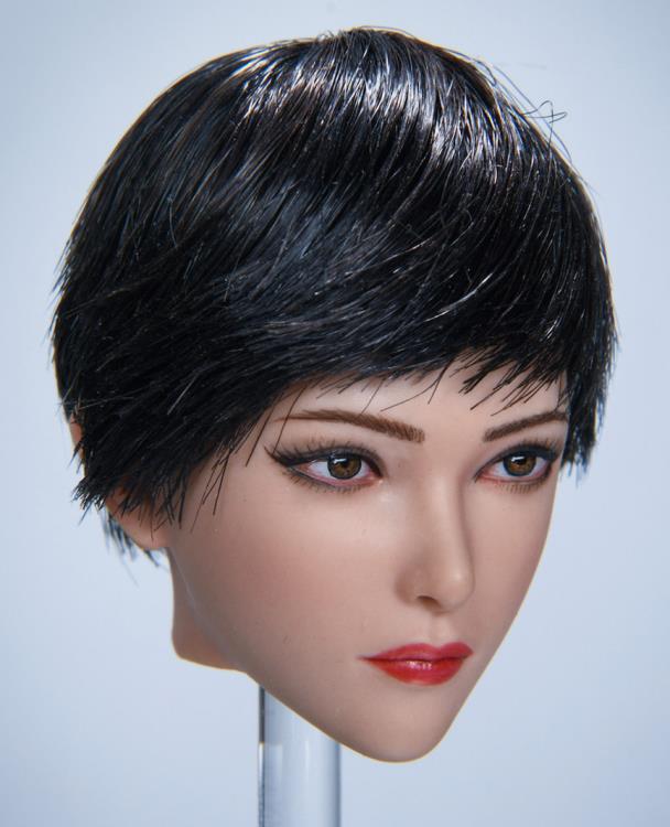 Female Head Sculpt 1/6 Scale Accessory (YMT063B) Gallery Image 5