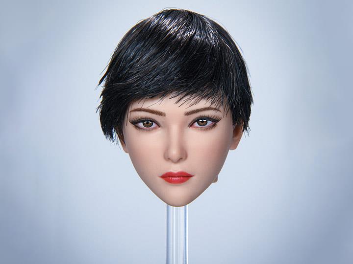 Female Head Sculpt 1/6 Scale Accessory (YMT063B) Gallery Image 1
