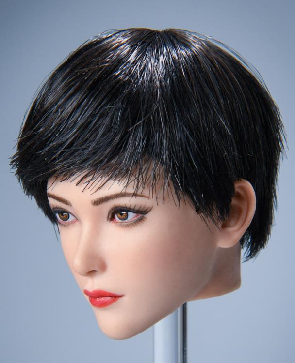 Female Head Sculpt 1/6 Scale Accessory (YMT063B) Gallery Image 4