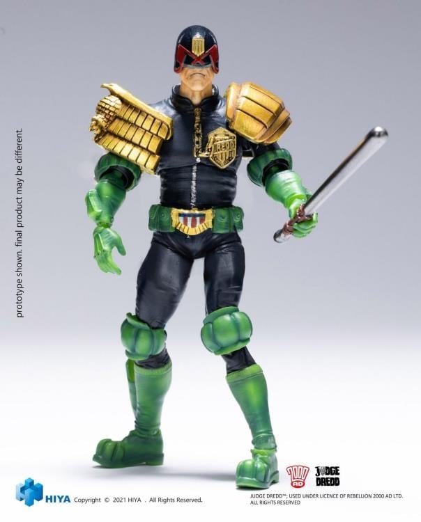 2000 AD Exquisite Mini Series Judge Dredd 1:18 Scale PX Previews Exclusive Figure Gallery Image 8