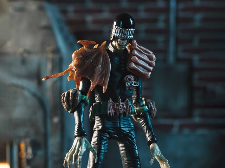 2000 AD Exquisite Mini Series Judge Death 1:18 Scale PX Previews Exclusive Figure Gallery Image 1