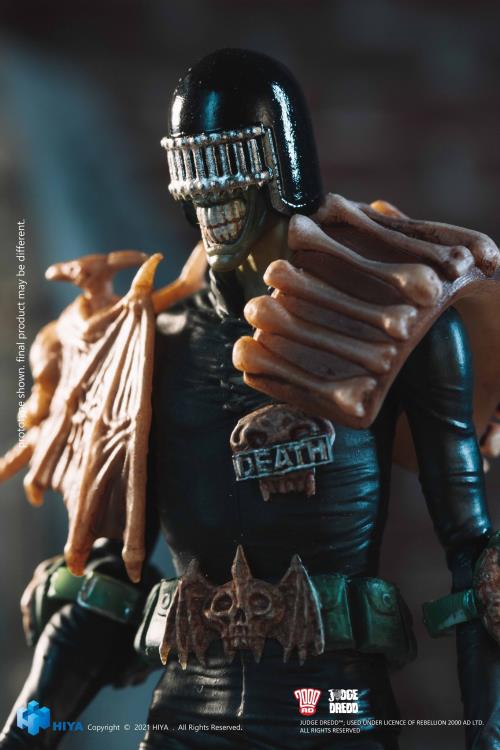 2000 AD Exquisite Mini Series Judge Death 1:18 Scale PX Previews Exclusive Figure Gallery Image 7