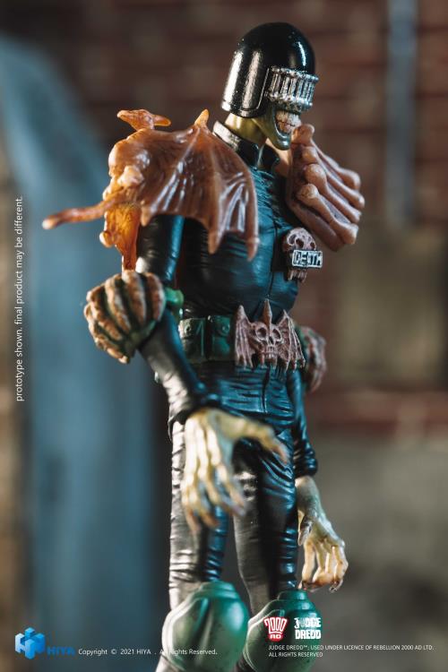 2000 AD Exquisite Mini Series Judge Death 1:18 Scale PX Previews Exclusive Figure Gallery Image 6