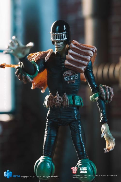 2000 AD Exquisite Mini Series Judge Death 1:18 Scale PX Previews Exclusive Figure Gallery Image 5