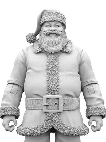Naughty or Nice Collection Artist Proof Santa BBTS Exclusive Figure Gallery Image 2