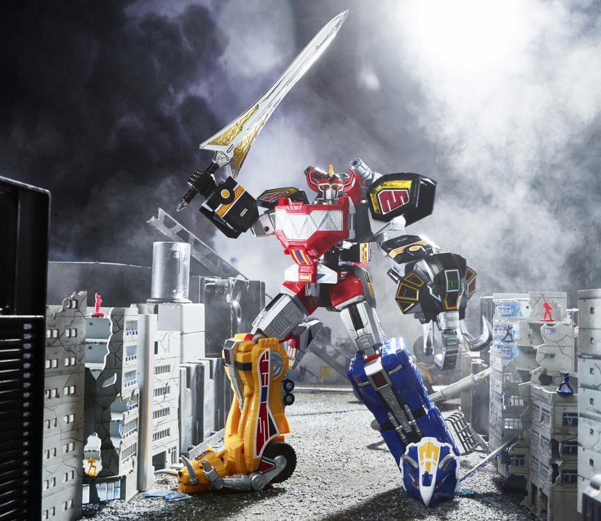 Mighty Morphin Power Rangers Lightning Collection Zord Ascension Project 1/144 Scale Dino Megazord Gallery Image 4