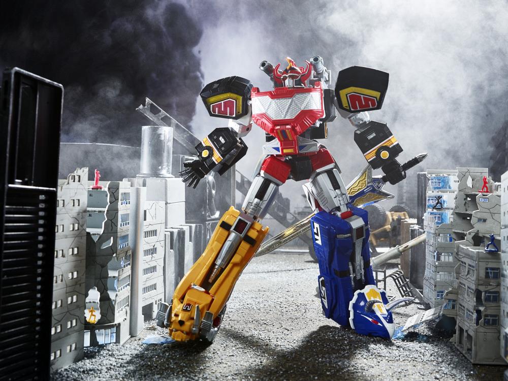 Mighty Morphin Power Rangers Lightning Collection Zord Ascension Project 1/144 Scale Dino Megazord Gallery Image 6