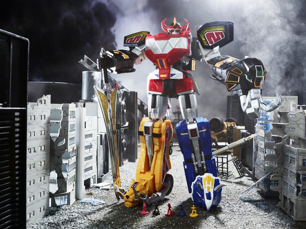 Mighty Morphin Power Rangers Lightning Collection Zord Ascension Project 1/144 Scale Dino Megazord Gallery Image 5