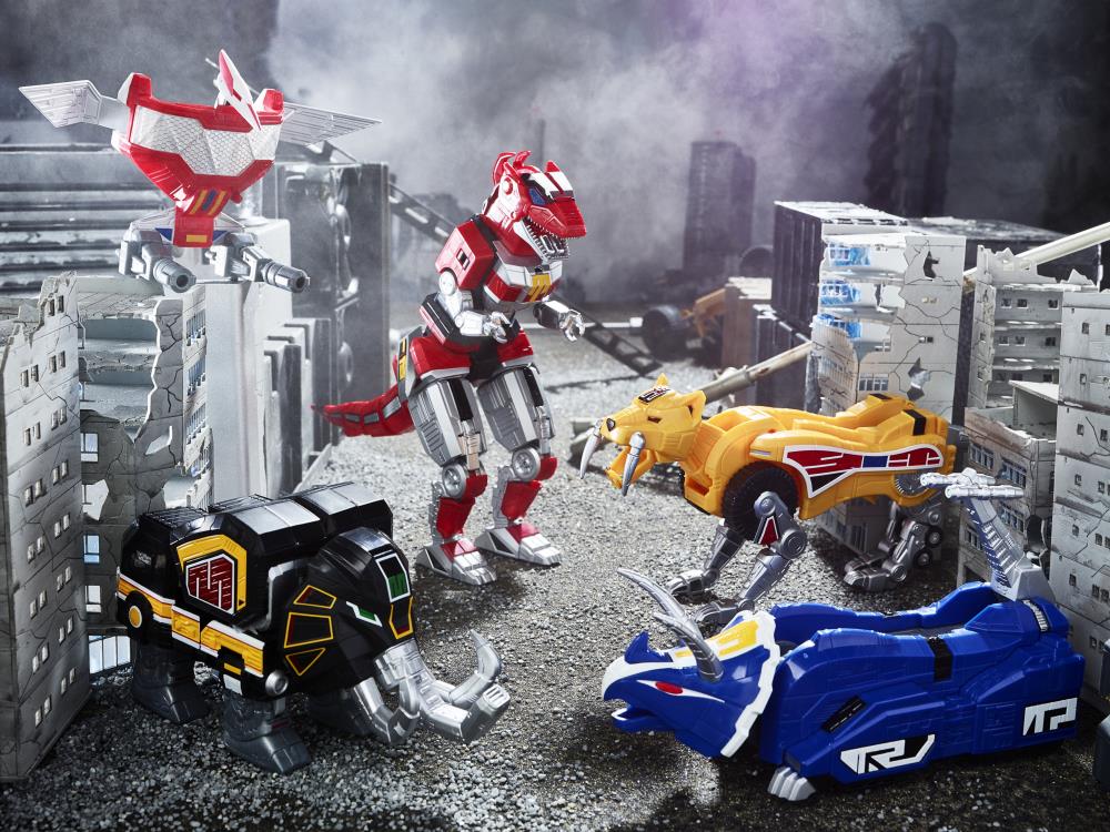 Mighty Morphin Power Rangers Lightning Collection Zord Ascension Project 1/144 Scale Dino Megazord Gallery Image 8